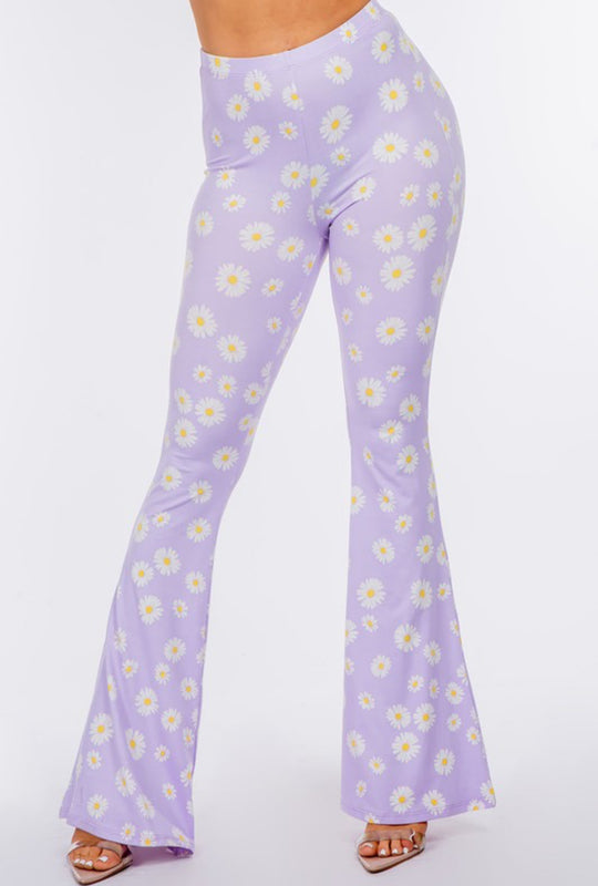 Daisy Bell Bottom Leggings