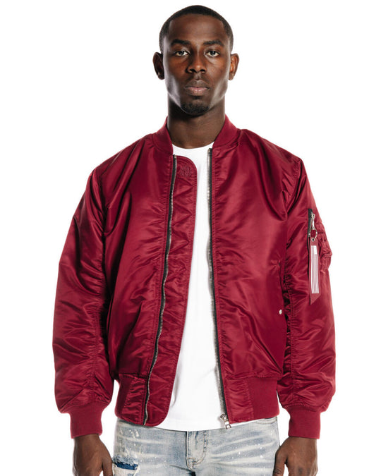 Puffy Bomber Jacket Multiple Colors