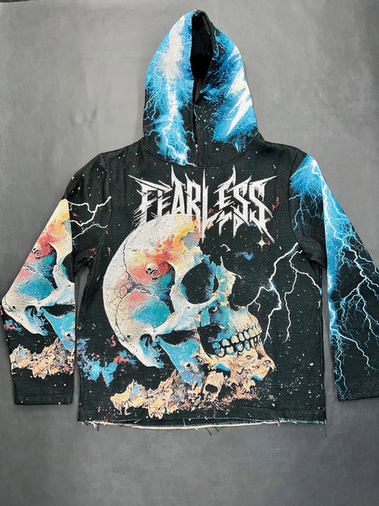 Fearless tapestry hoodie