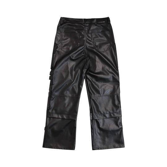 PU Y2K UTILITY CARGO PANTS